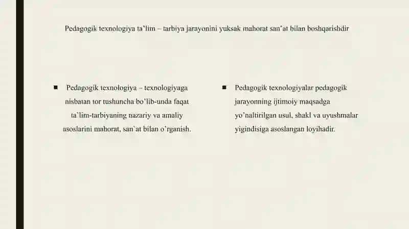 Pedagogik texnologiyalarning ilmiy-nazariy asoslari 3