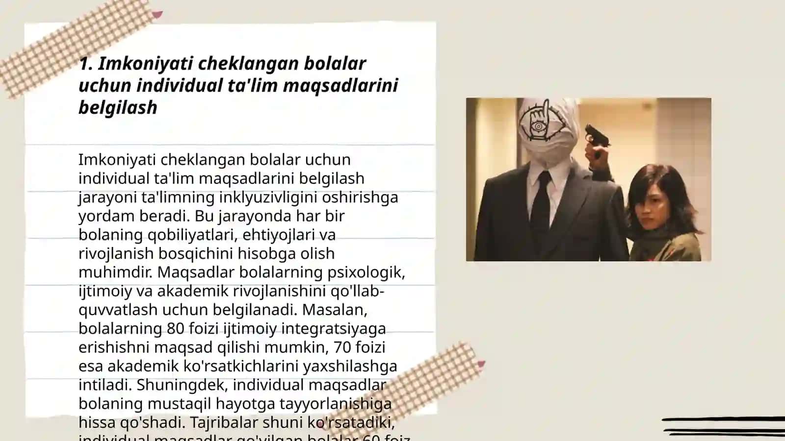 Imkoniyati chek-langan bolalarini o‘qi-tishda ta’lim maqsadlarini belgi-lashning ahamiyati 3