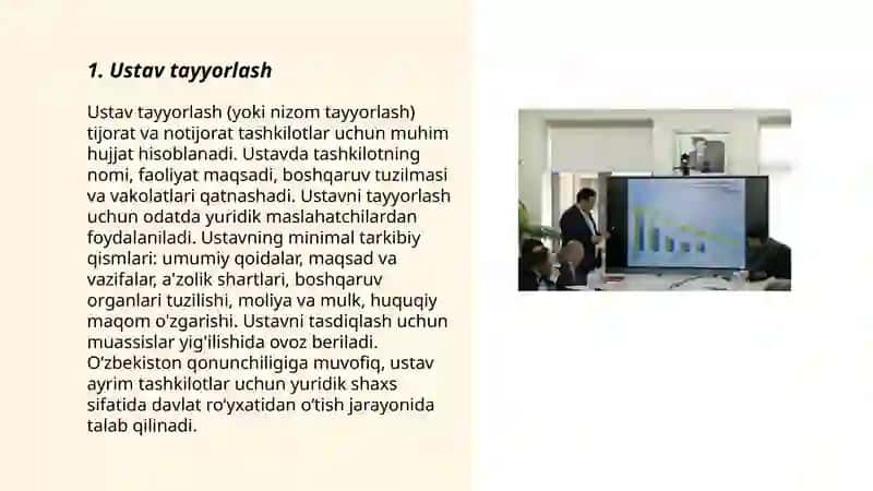 Ustav tayyorlash 3