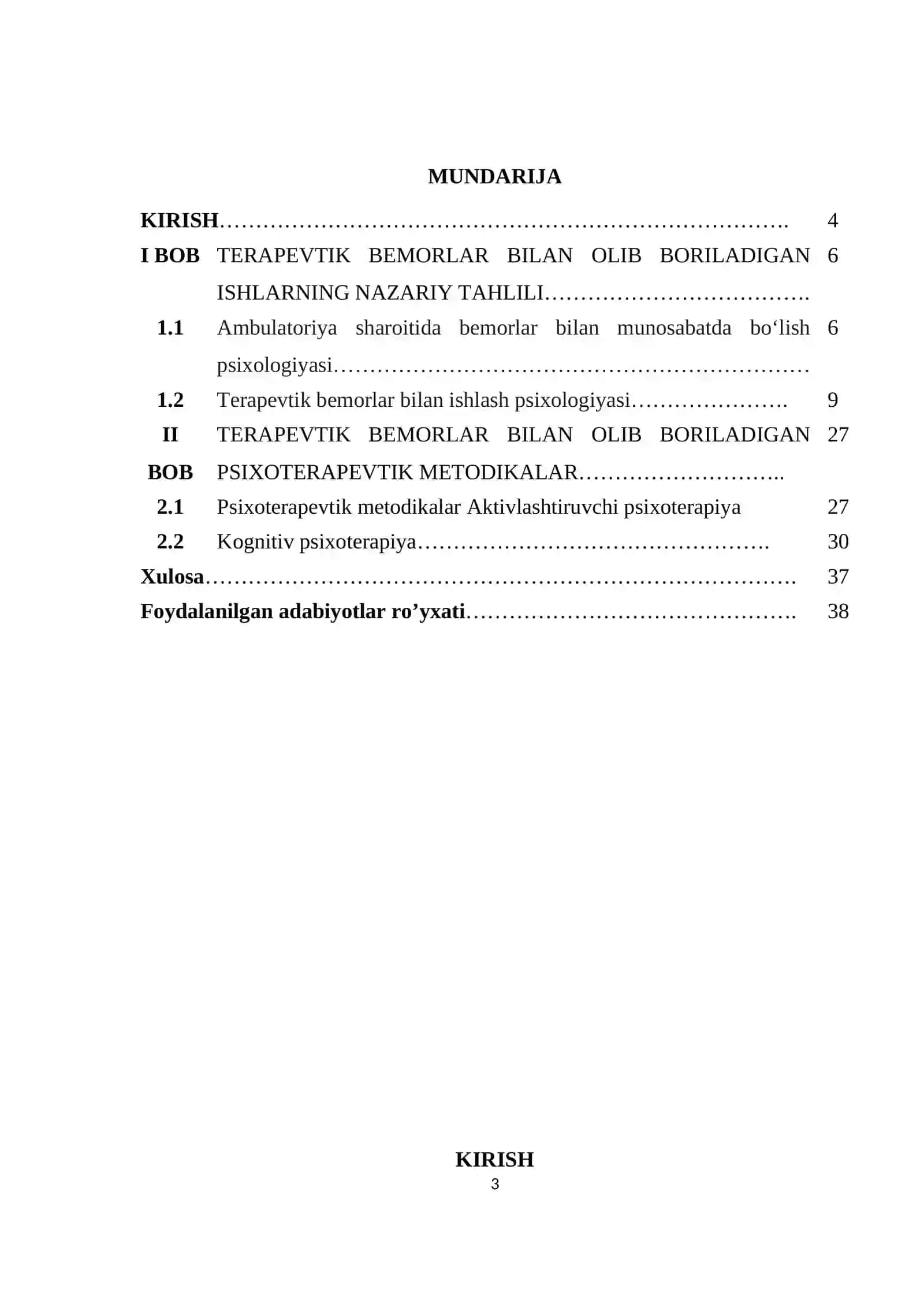 TERAPEVTIK BEMORLAR BILAN ISHLAR PSIXOLOGIYASI 3