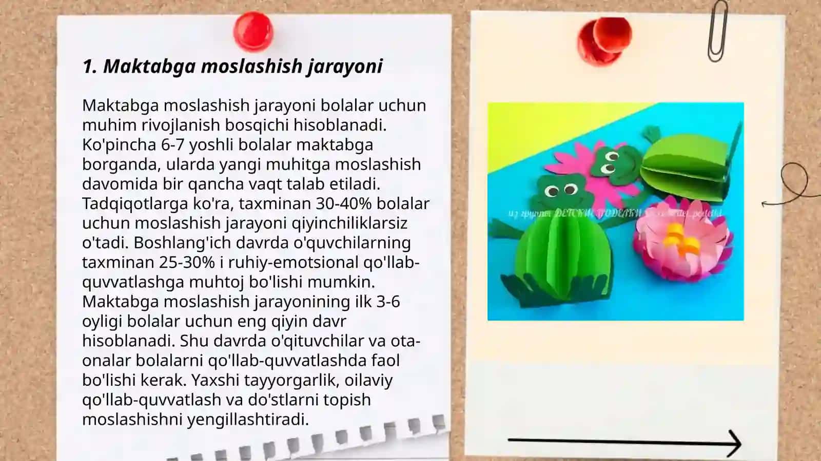 Kichik maktab yoshidagi bolaning maktabga moslashish muammosi 3