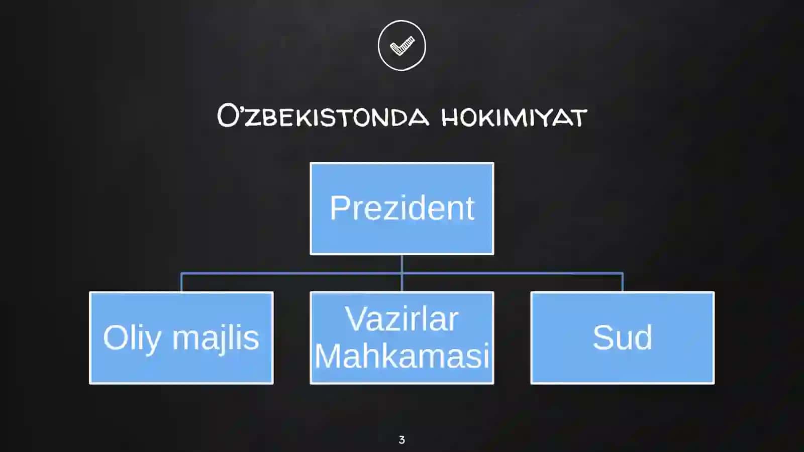O’zbekiston Respublikasi Milliy davlatchilik shakllanishi va rivojlanishi 3