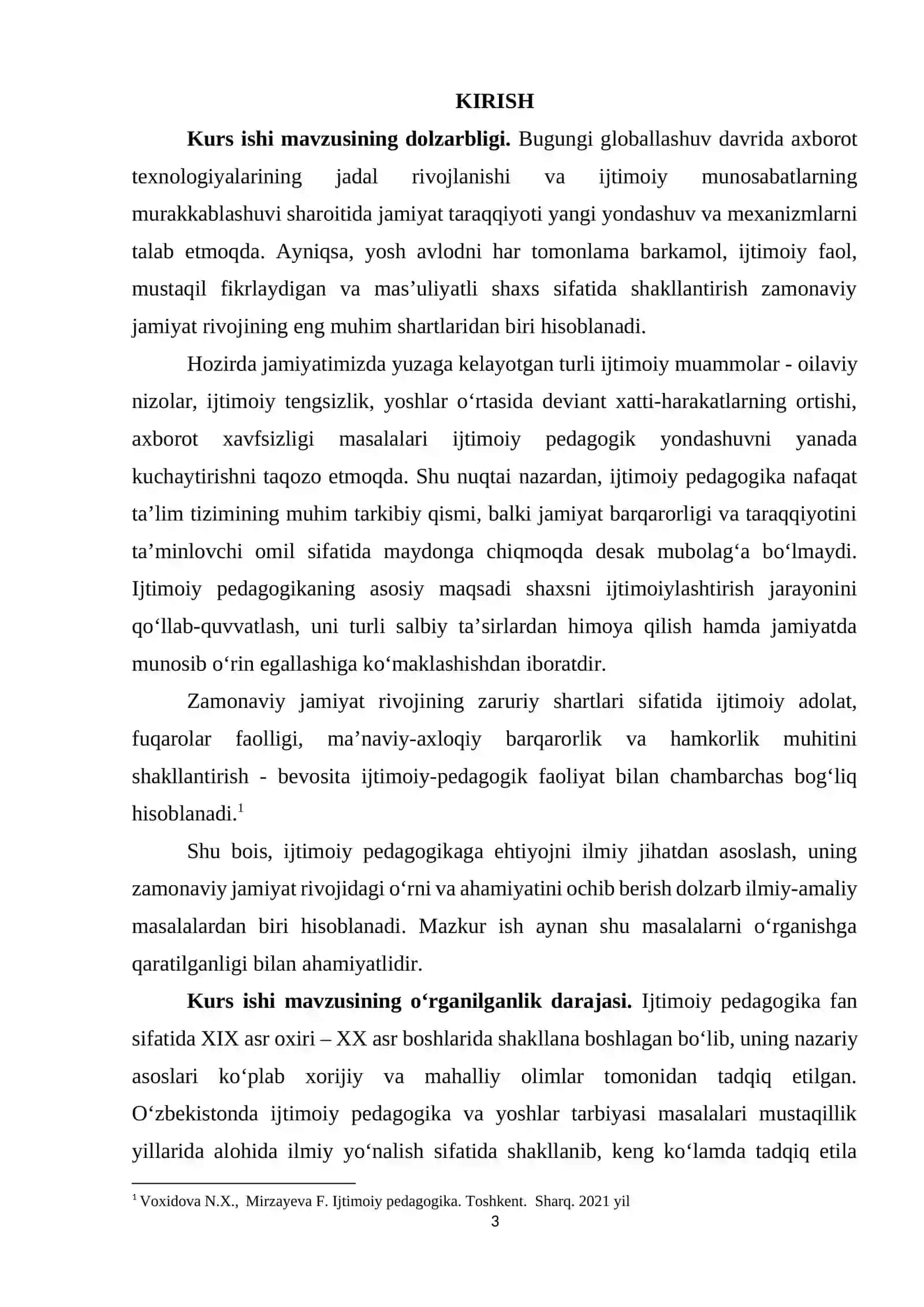 Ijtimoiy pedagogikaga ehtiyoj va zamonaviy jamiyat rivojining zaruriy shartlari 3