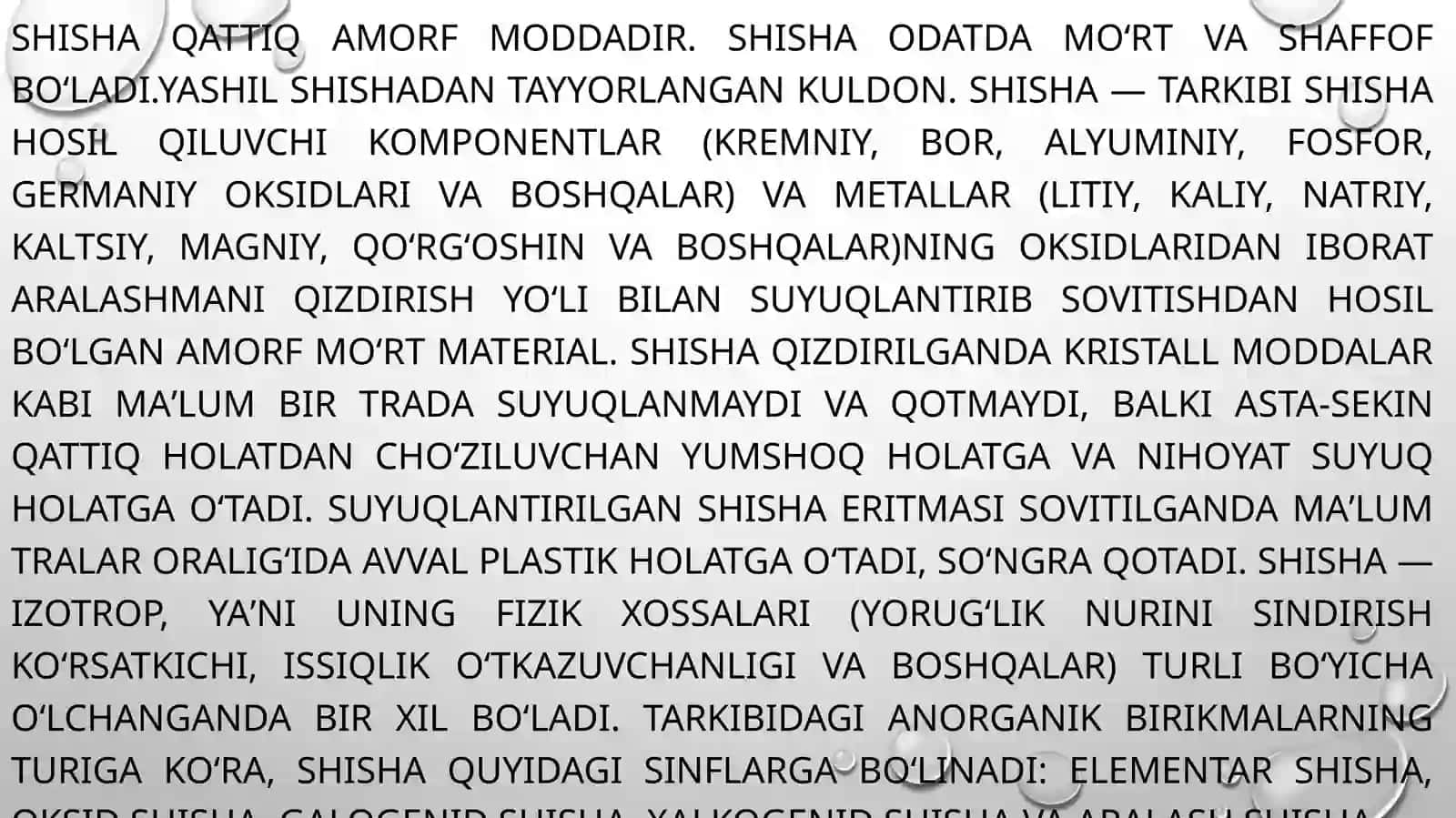 Shisha buyum konservatoriyasi va restavratsiyasi 3