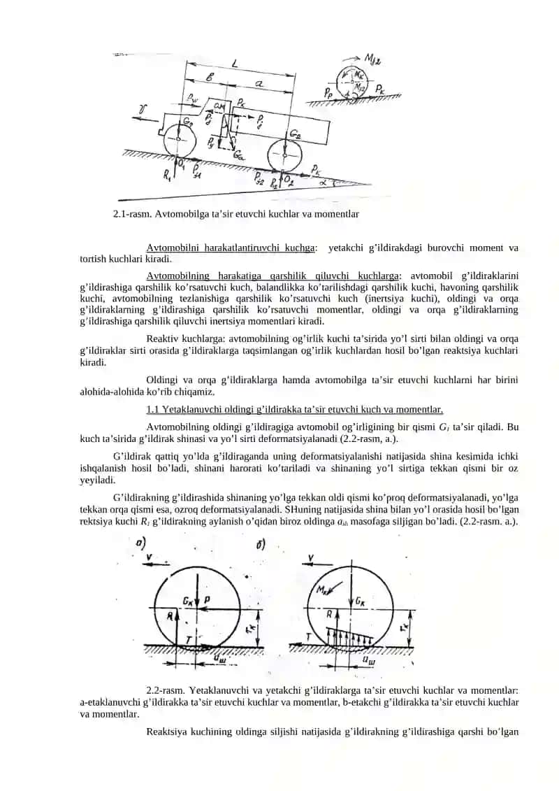 Tоrtish va quvvat balanslari tenglamalarini hisоblash 3