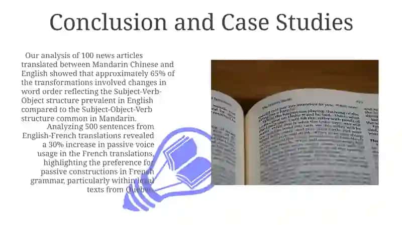 Grammatical transformations in translation 3