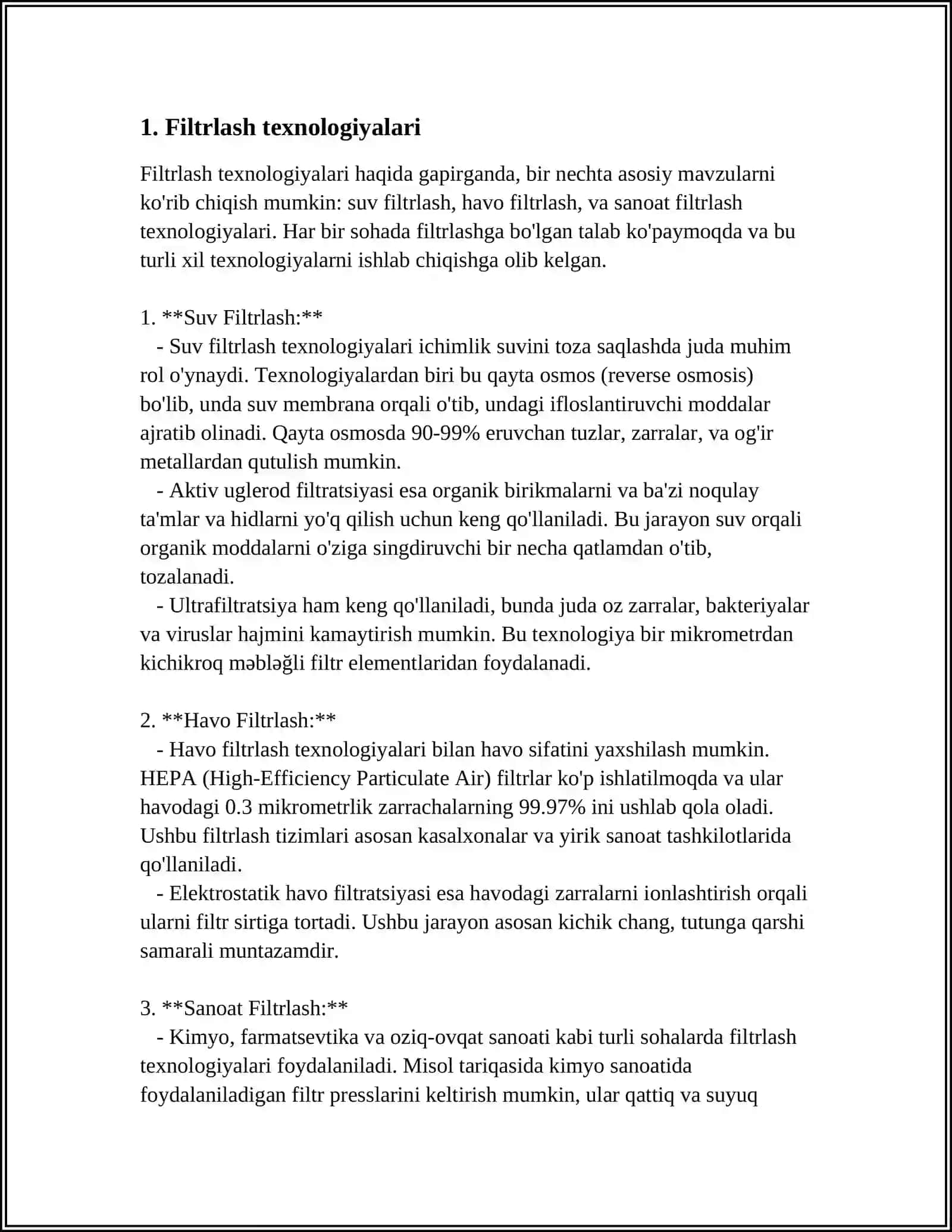 ICHIMLIK SUVINI SIFATLI YAXSHILASHNING ASOSIY USULLARI 3