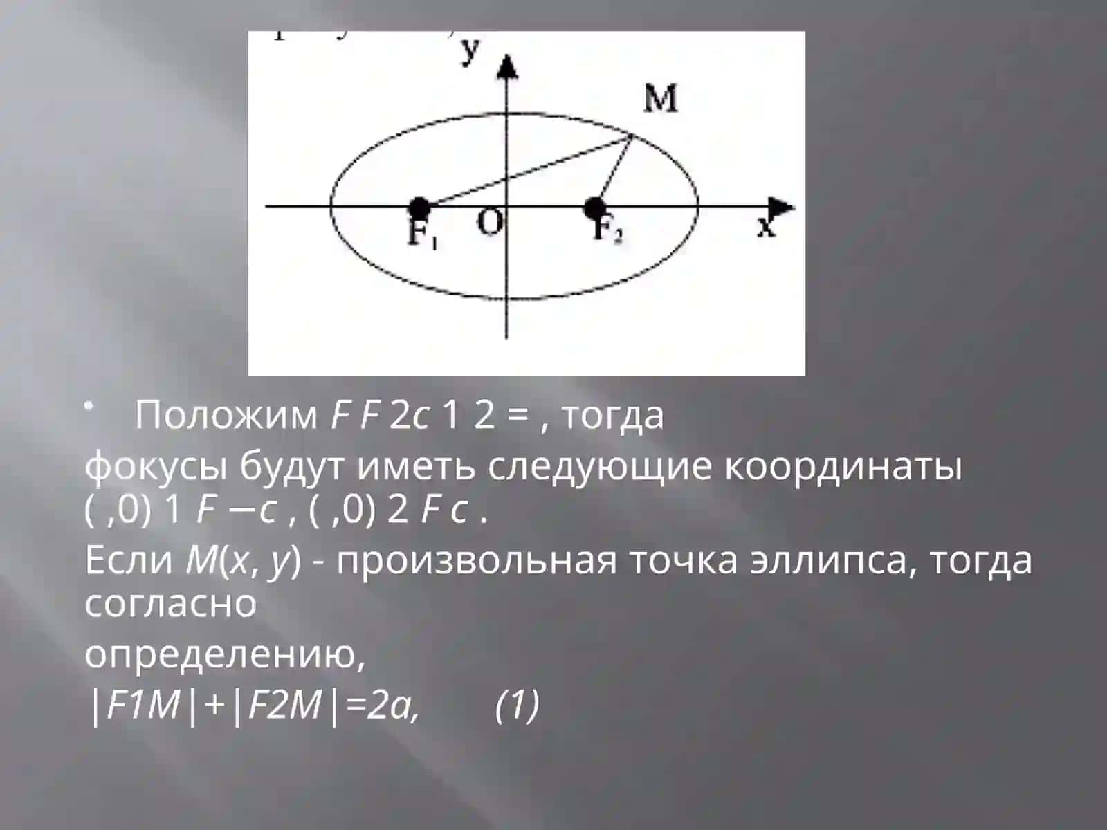 Кривые и поверхности второго порядка 3