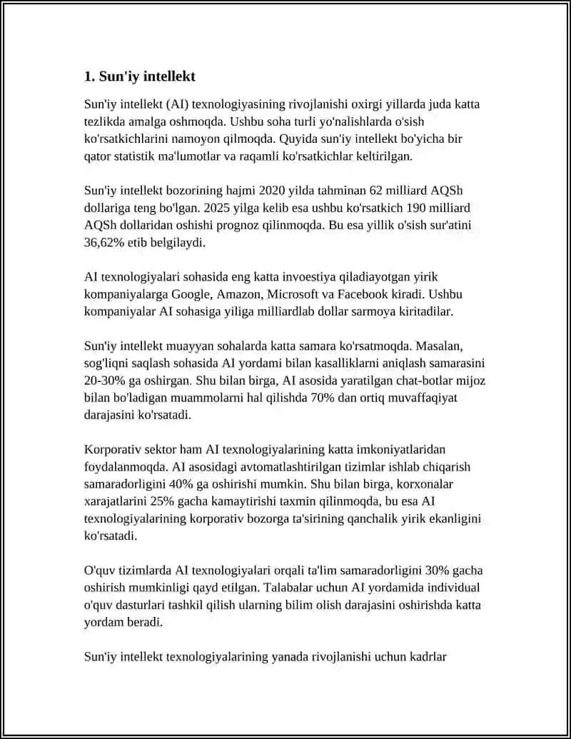 ZAMONAVIY TEXNALOGIYALAR 3