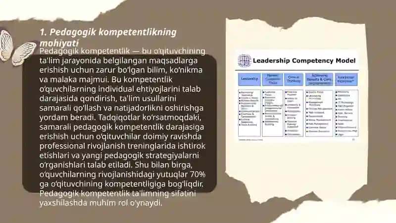 Boshlangʻich sinf oʻqituvchisining pedagogik kompetentligi fanining tuzilishi va mohiyati 3