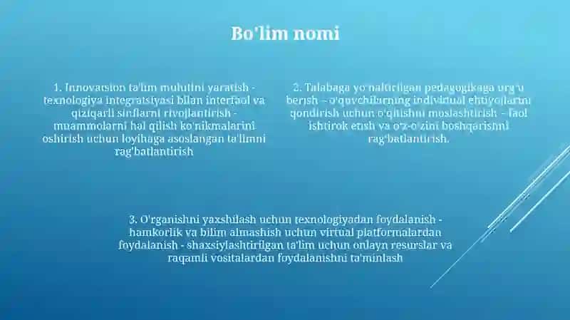 Rivojlangan Mamlakatlarda Ta'lim Tizimida Zamonaviy Yondashuvlar 3