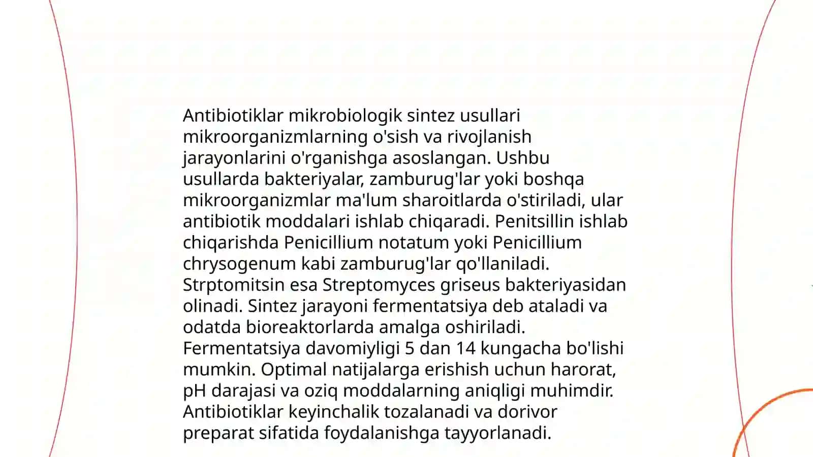 Mikrobiologik sintez asosida olinadigan farmasevtik preparatlar 3