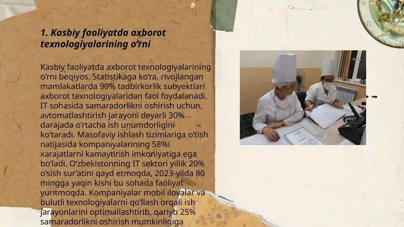 Kasbiy faoliyatda axborat texnologiyalarini qoʻllash 3