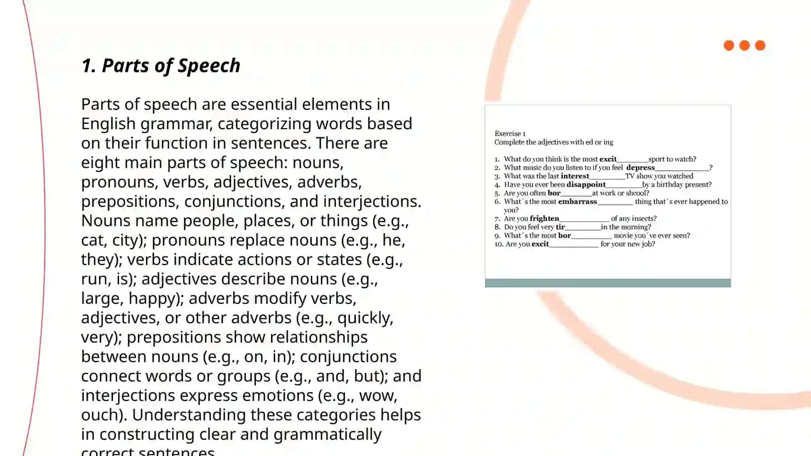 Familiarizing with and analizing grammar-focused exercises Abdurahmonova Gulhayo 3