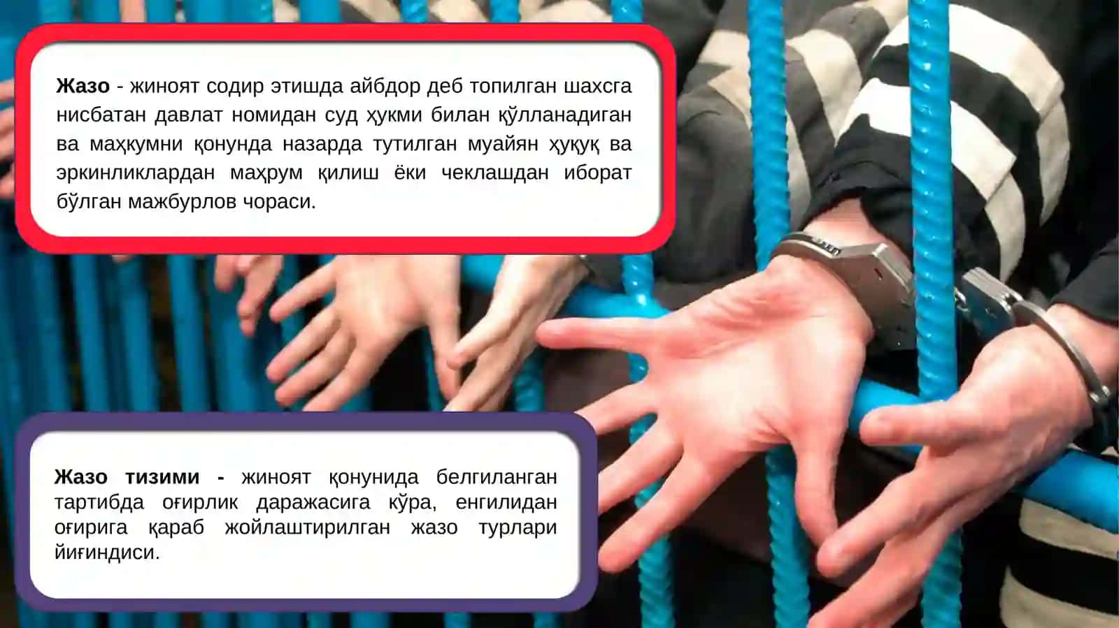 Жиноий жазо тушунчаси ва тизими 3