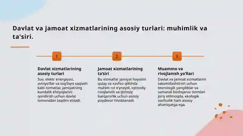 Komunal xizmatlar 3