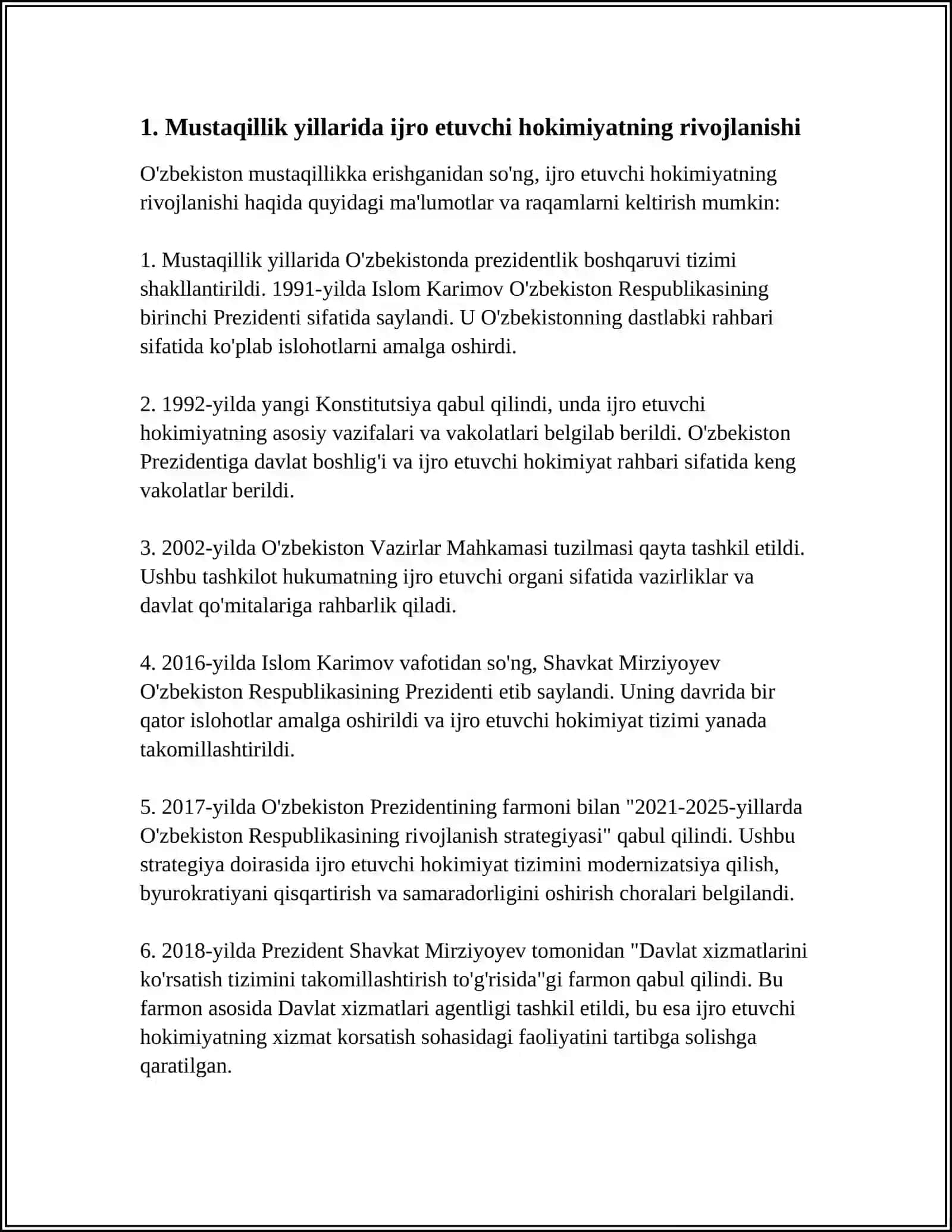 MUSTAQILLIK YILLARIDA IJRO ETUVCHI HOKIMYATNING RIVOJLANISH TARQQIYOTI 3