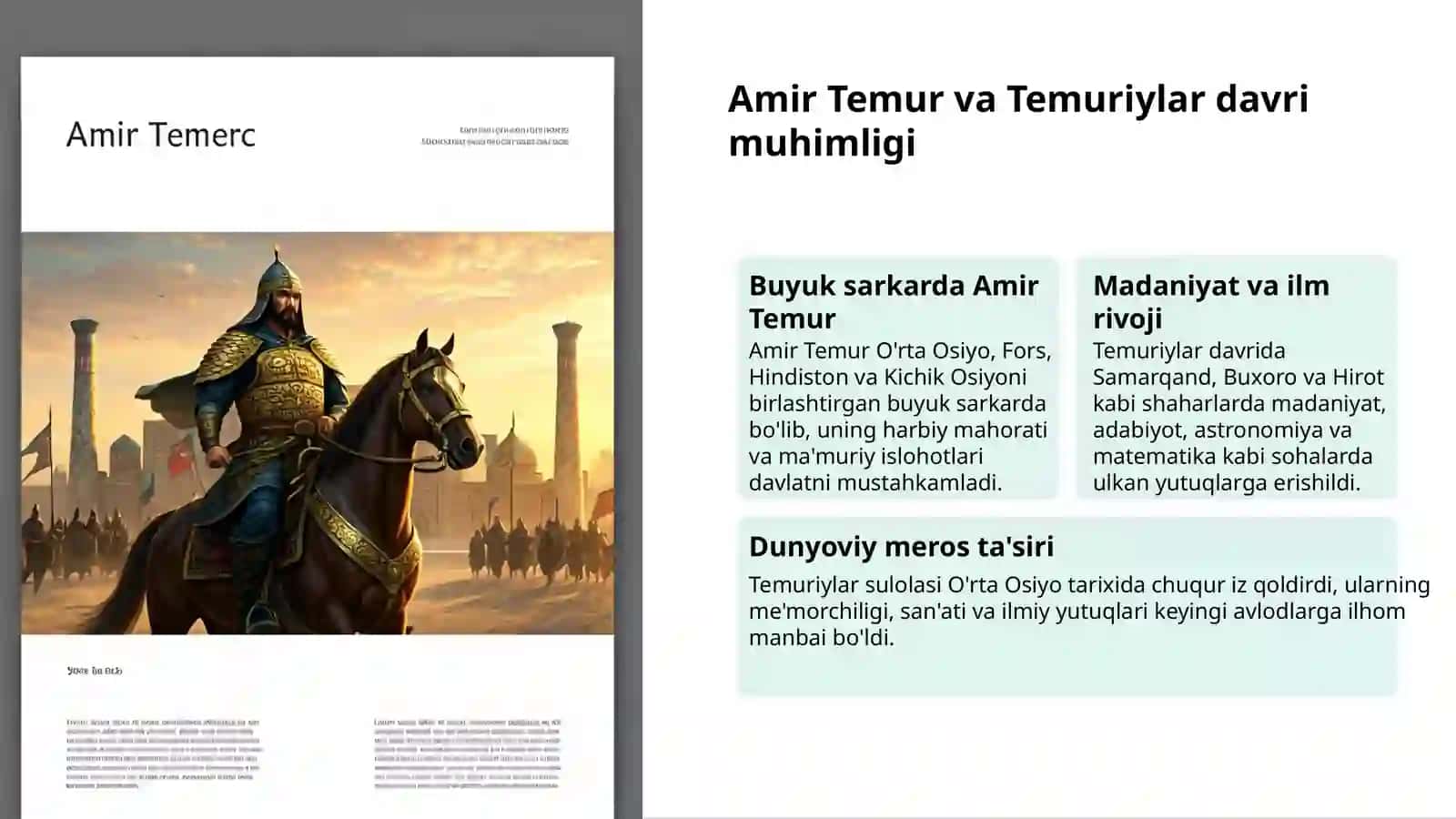 O‘zbekiston: Tarixiy tashkil topish va ahamiyati 3