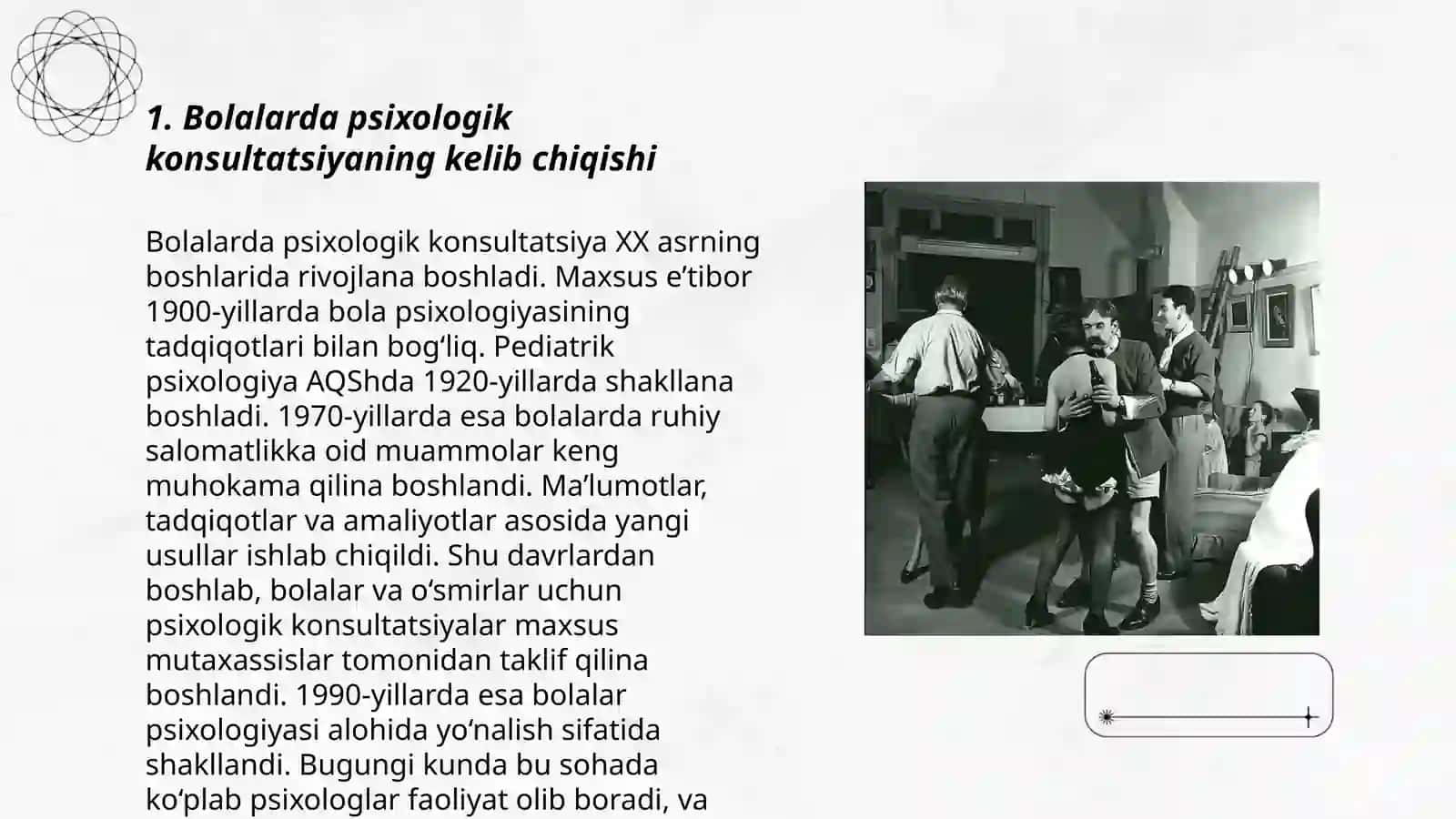 Bolalarda psixologik konsultatsiya rivojlanish tarixi 3