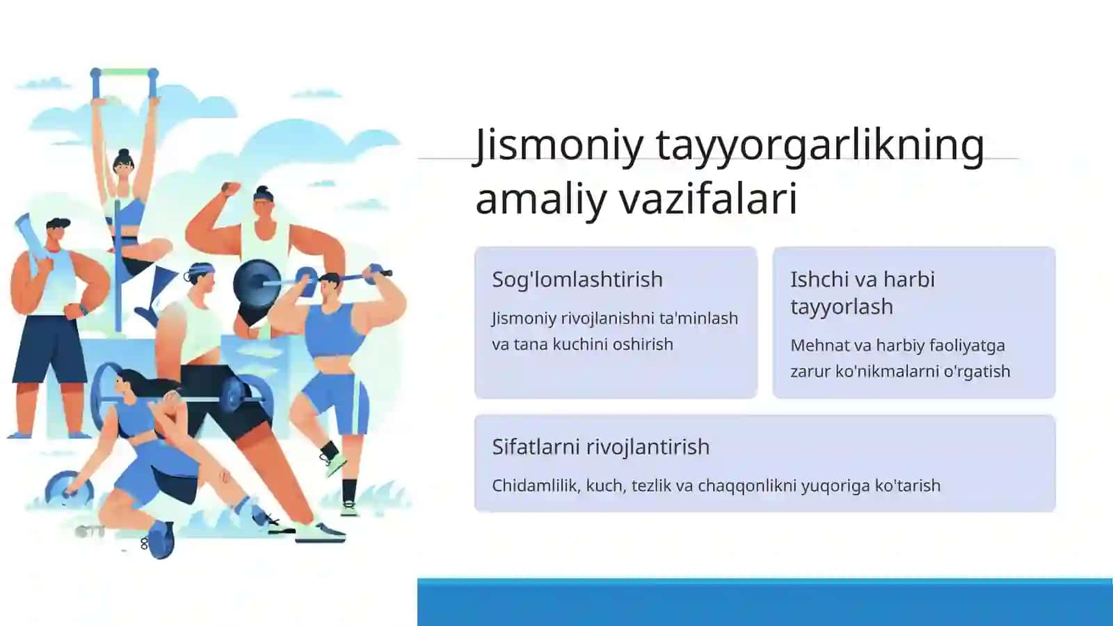 Jismoniy tayyorgarlikning nazariy va amaliy vazifalari 3