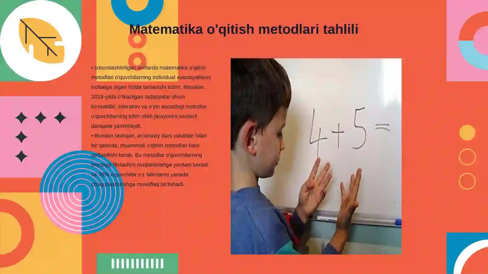 Ixtisoslashtirilgan boshlangich sinflarda matematika o’qitishni pedagogik psixologik jihatlari 3