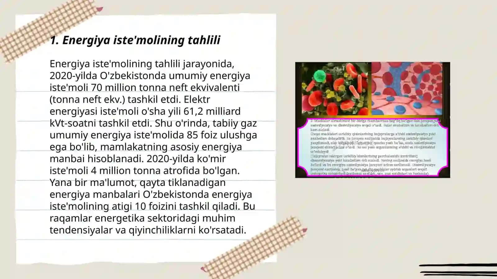 Energiya isteʼmolini baholash va uning istiqbolini baholash 3