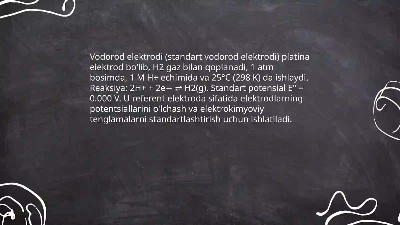 Vodorod elektrodi 3