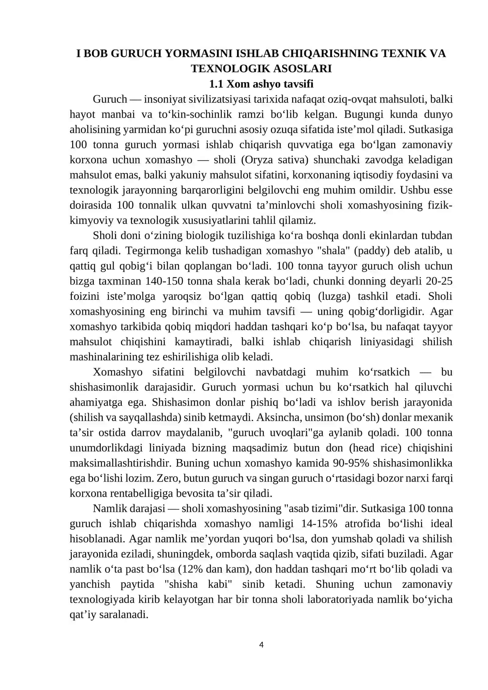 Sutkasiga 100 t/s unumdorlikdagi guruch yormasi ishlab chiqarish texnologiyasi 3