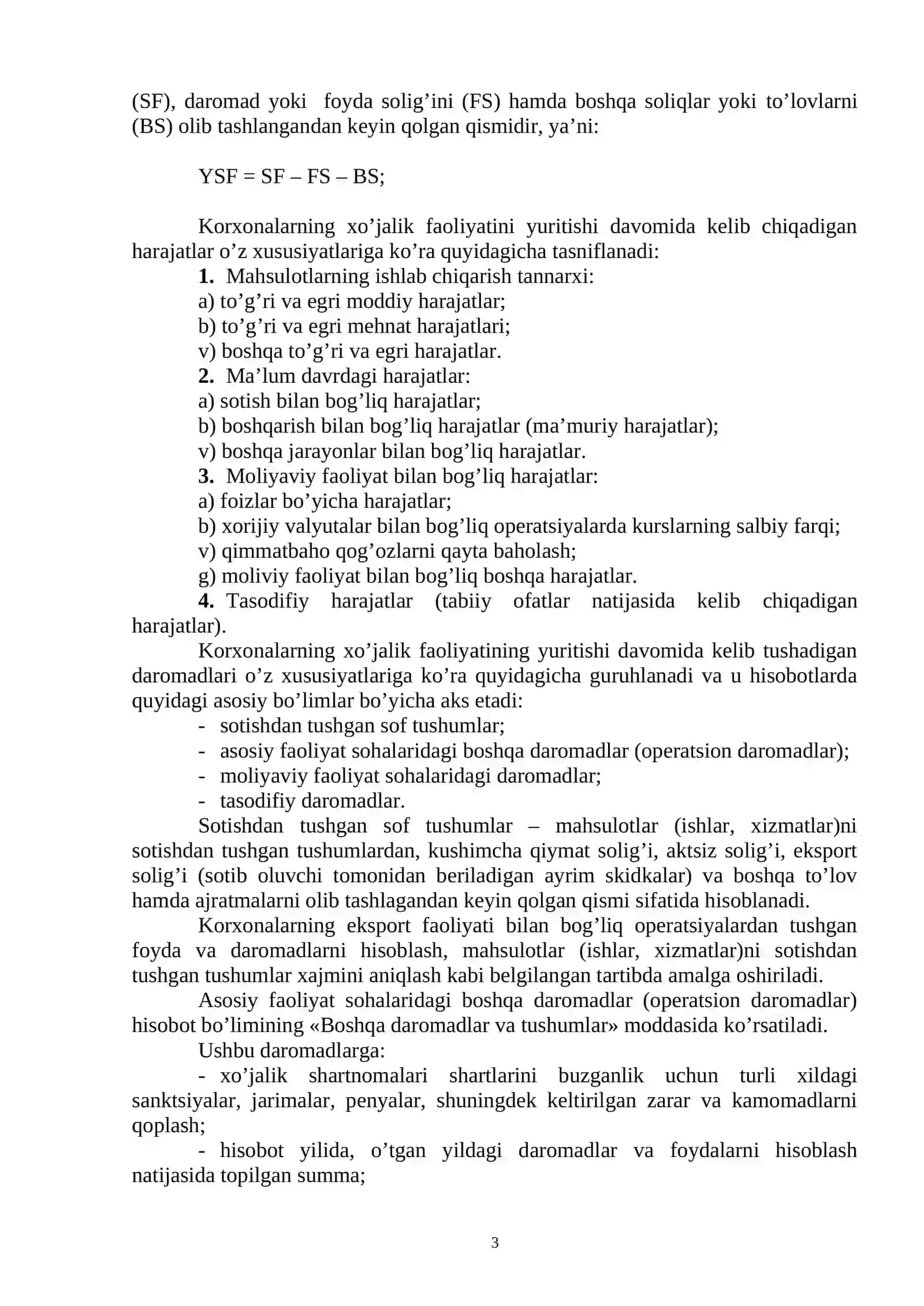 Kichik biznes va tadbirkorlikning moliyaviy faoliyati 3