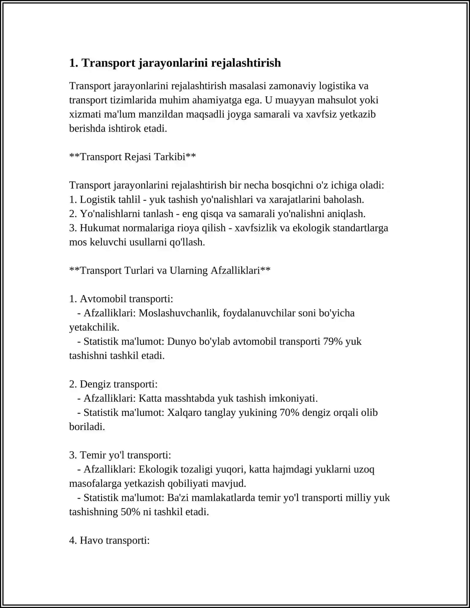 TRANSPORT JARAYONLARNI LOGISTIK BOSHQARUV USULLARI 3