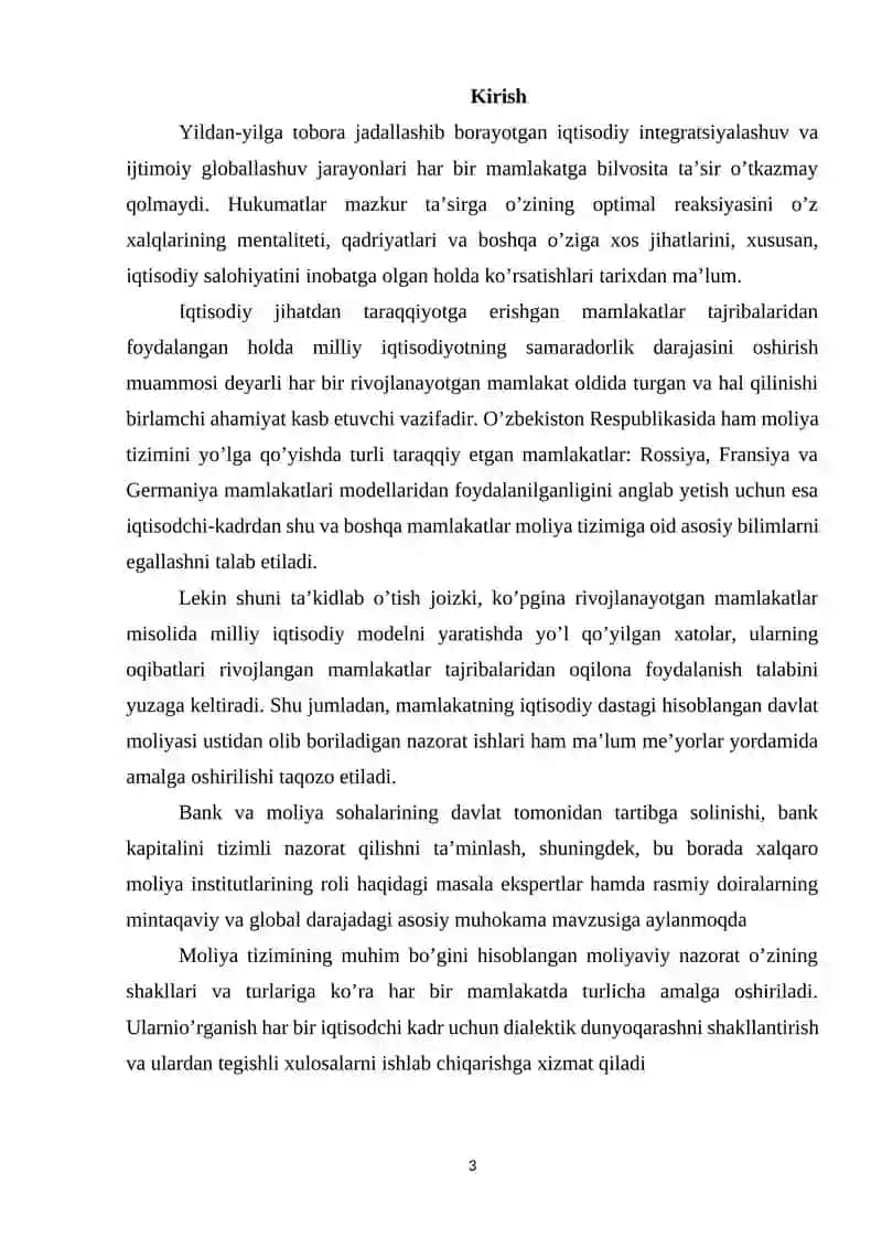 Byudjet tashkilotlarida byudjet mablag‘lari bo‘yicha joriy yilga moliyaviy natijalar hisobi va nazorati 3