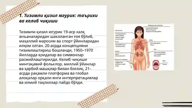 Тизимли қизил югурик 3