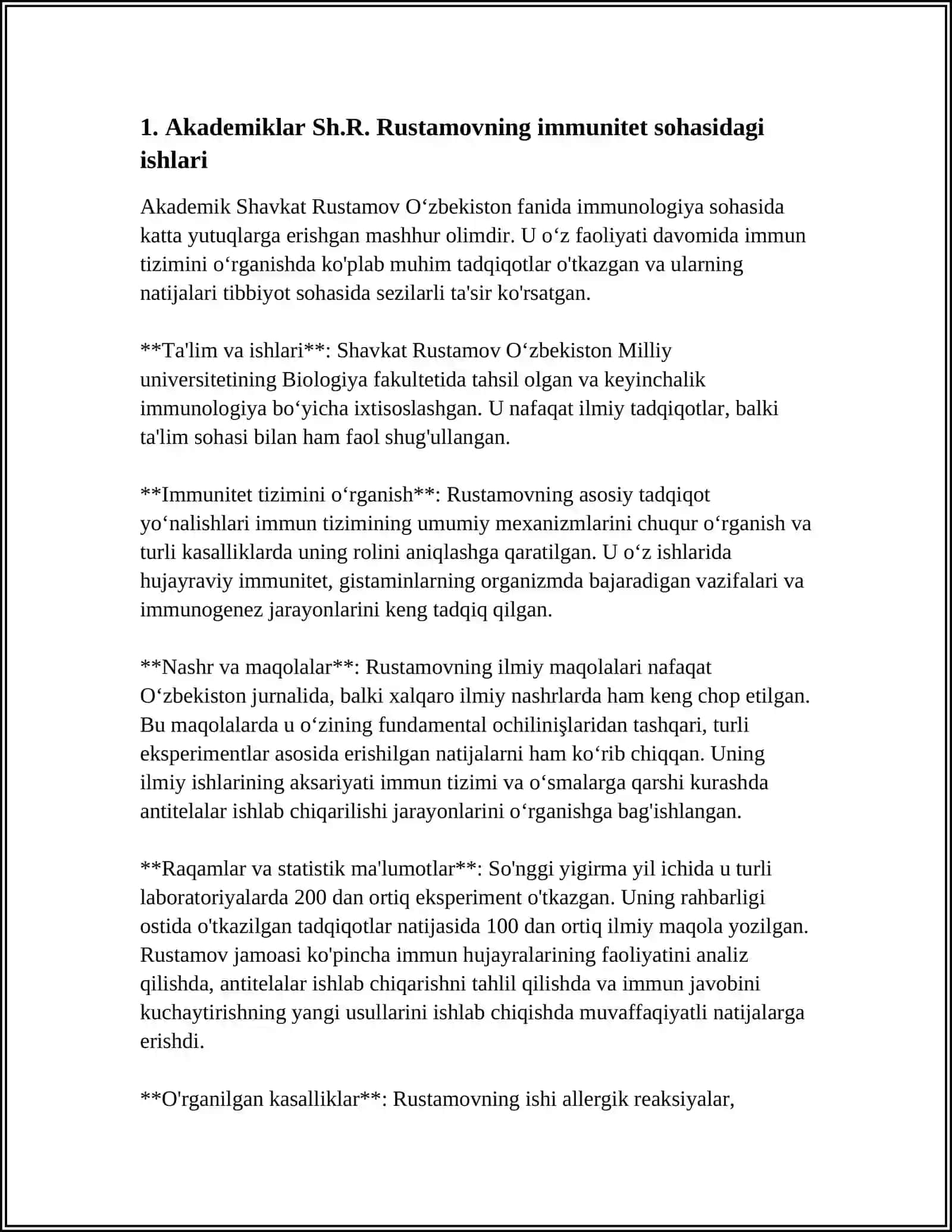 RESPUBLIKA OLIMLARINING OʻSIMLIKLAR IMUNITETI FANIGA QOʻSHGAN HISSASI 3