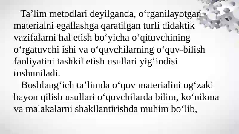 Boshlang'ich ta'limda o'quv materiallaridan foydalanish 3