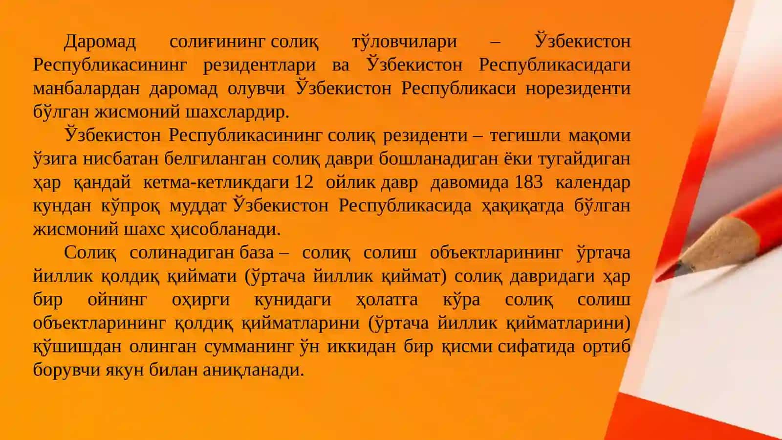 JISMONIY SHAXSLARDAN OLINADIGAN DAROMAD SOLIGI 3