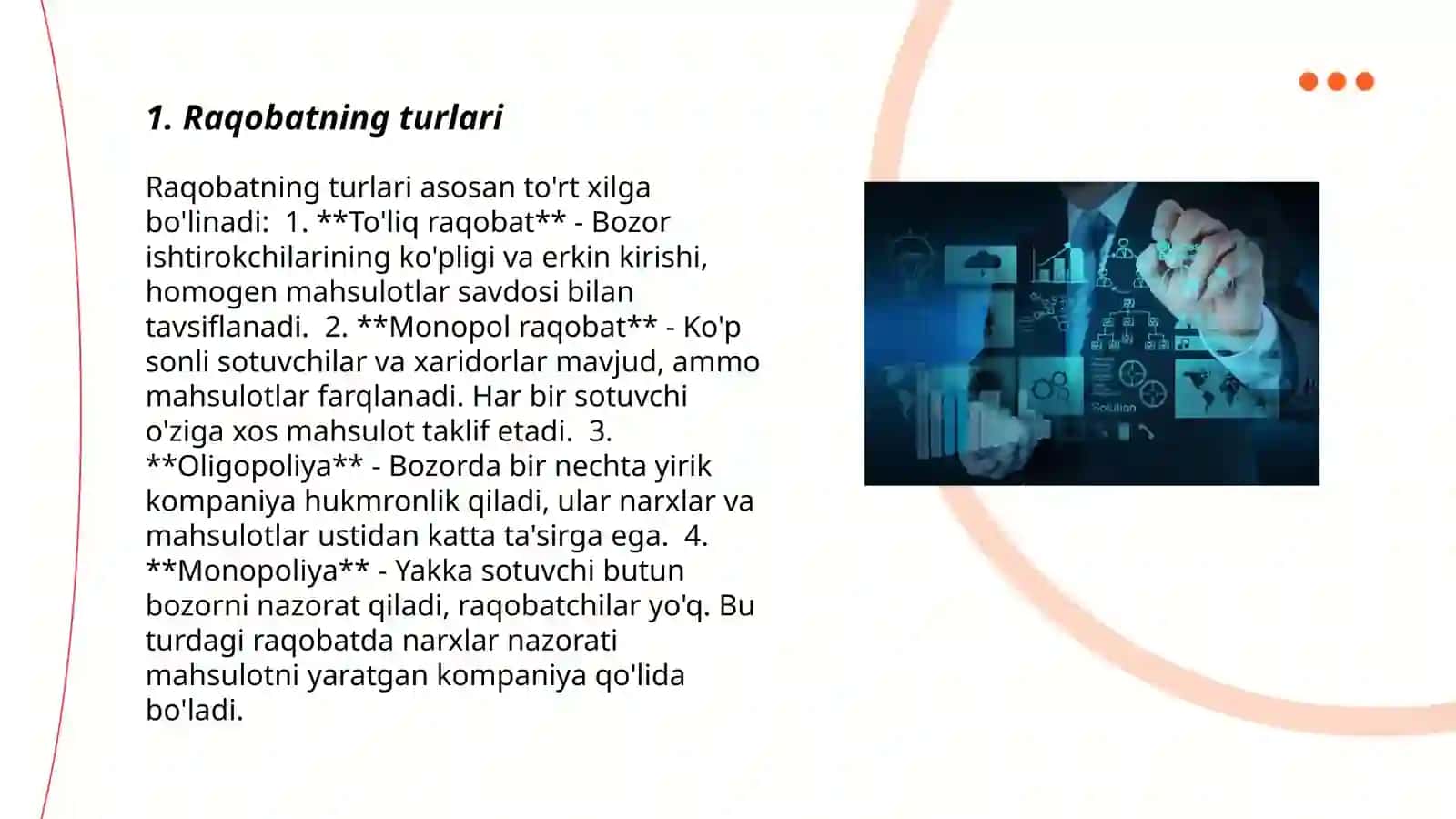 Iqtisodiyotda raqobat va manapoliya 3