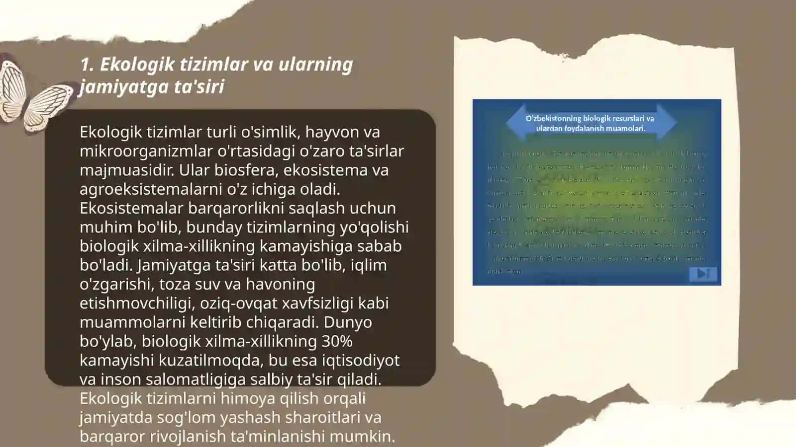 Ekologik tizimlar va ularning jamiyatga ta'siri 3