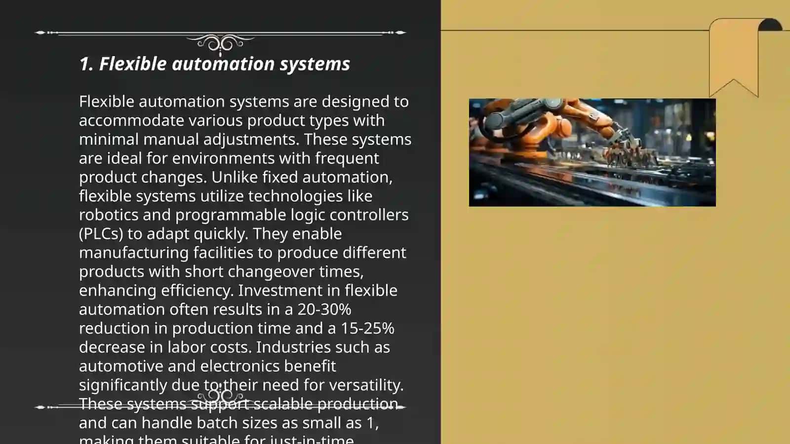 Flexible prodiction and industrial robots 3