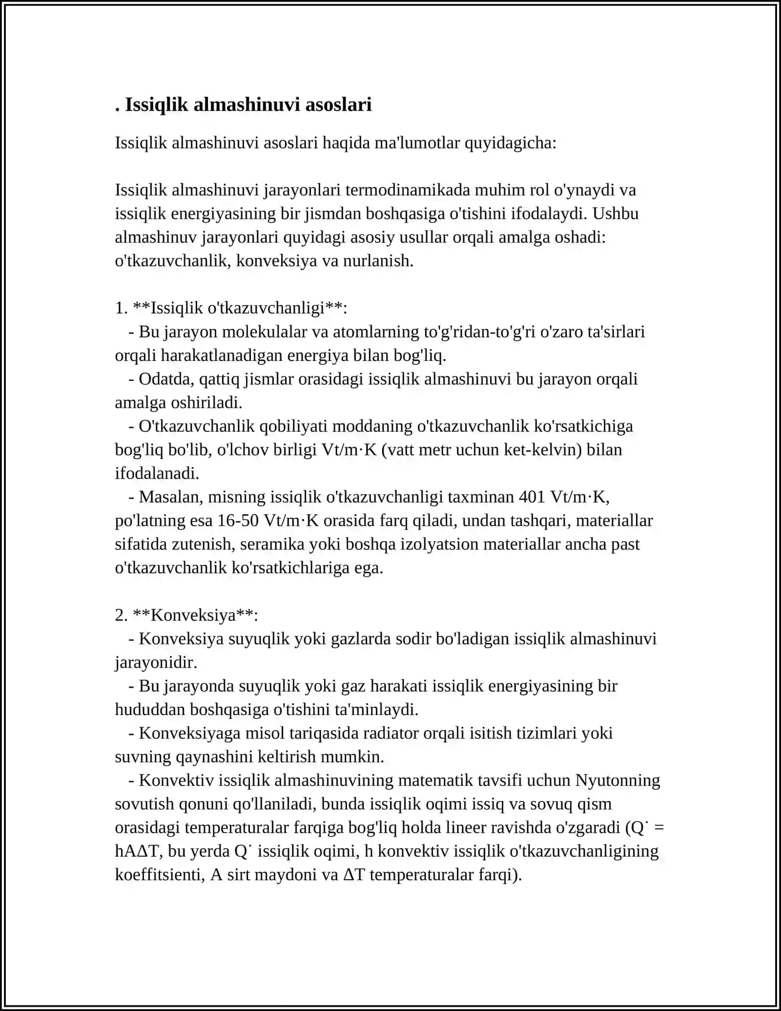 IQLIMNING SHAKLLANTIRUVCHI JARAYONLAR ISSIQLIK ALMASHINUVI 3