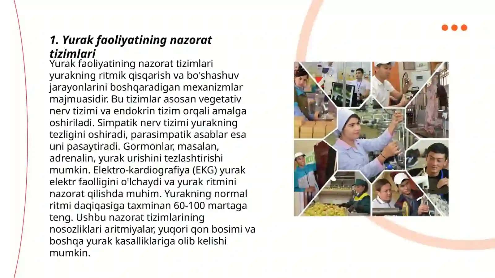 Yurak faoliyatining boshqarilish mexanizmlari 3