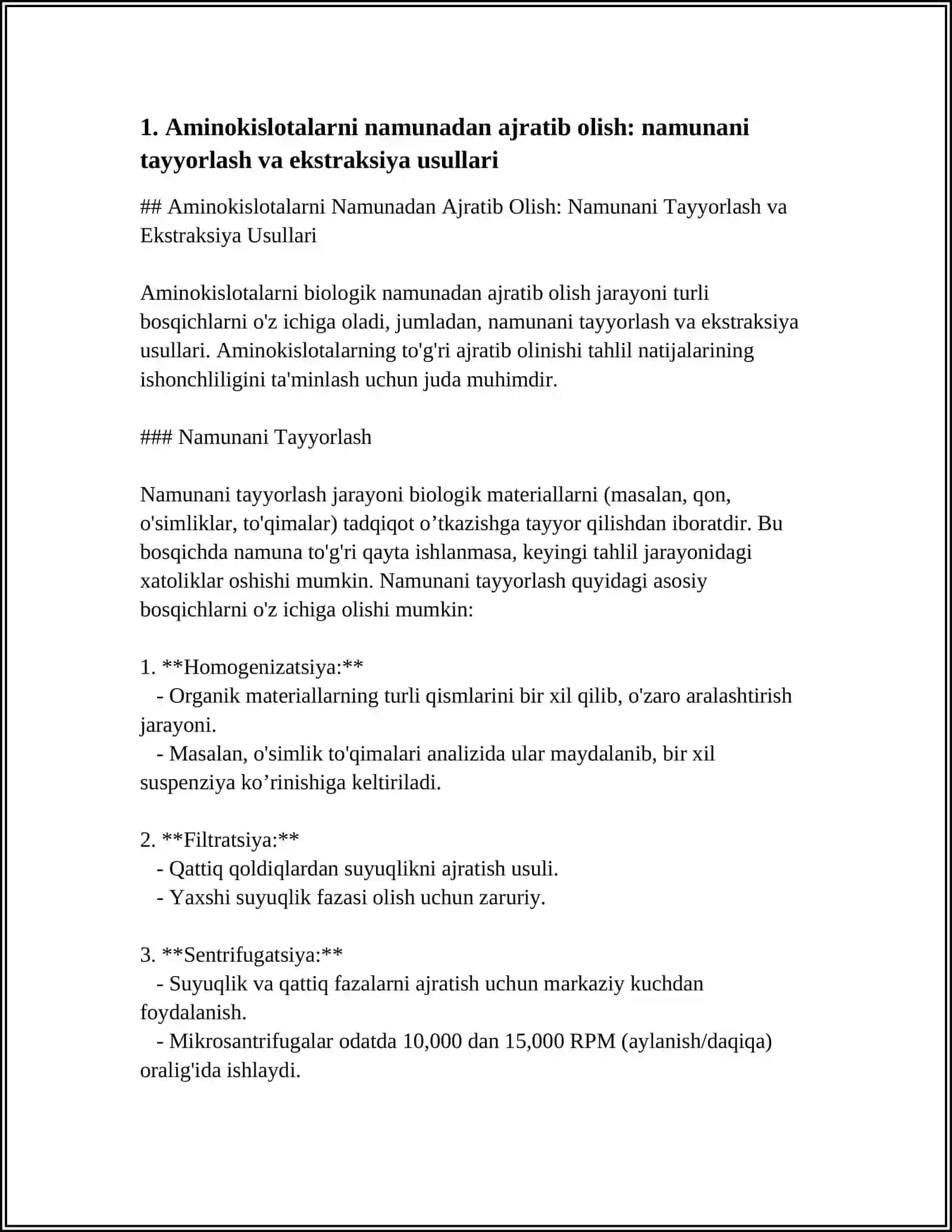 AMINOKISLOTALARNI AJRATIB OLISH VA IDENTIFIKATSIYA USULLARI 3