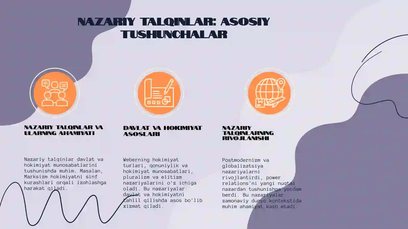 Davlat va hokimiyat munosabatlarining nazariy talqinlari va konseptual yondashuvlari 3