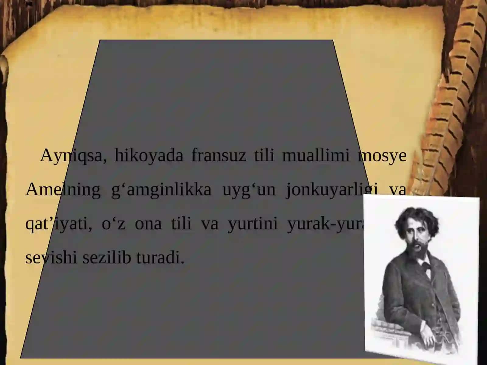 «SO‘NGGI SABOQ» HIKOYASI HAQIDA 3