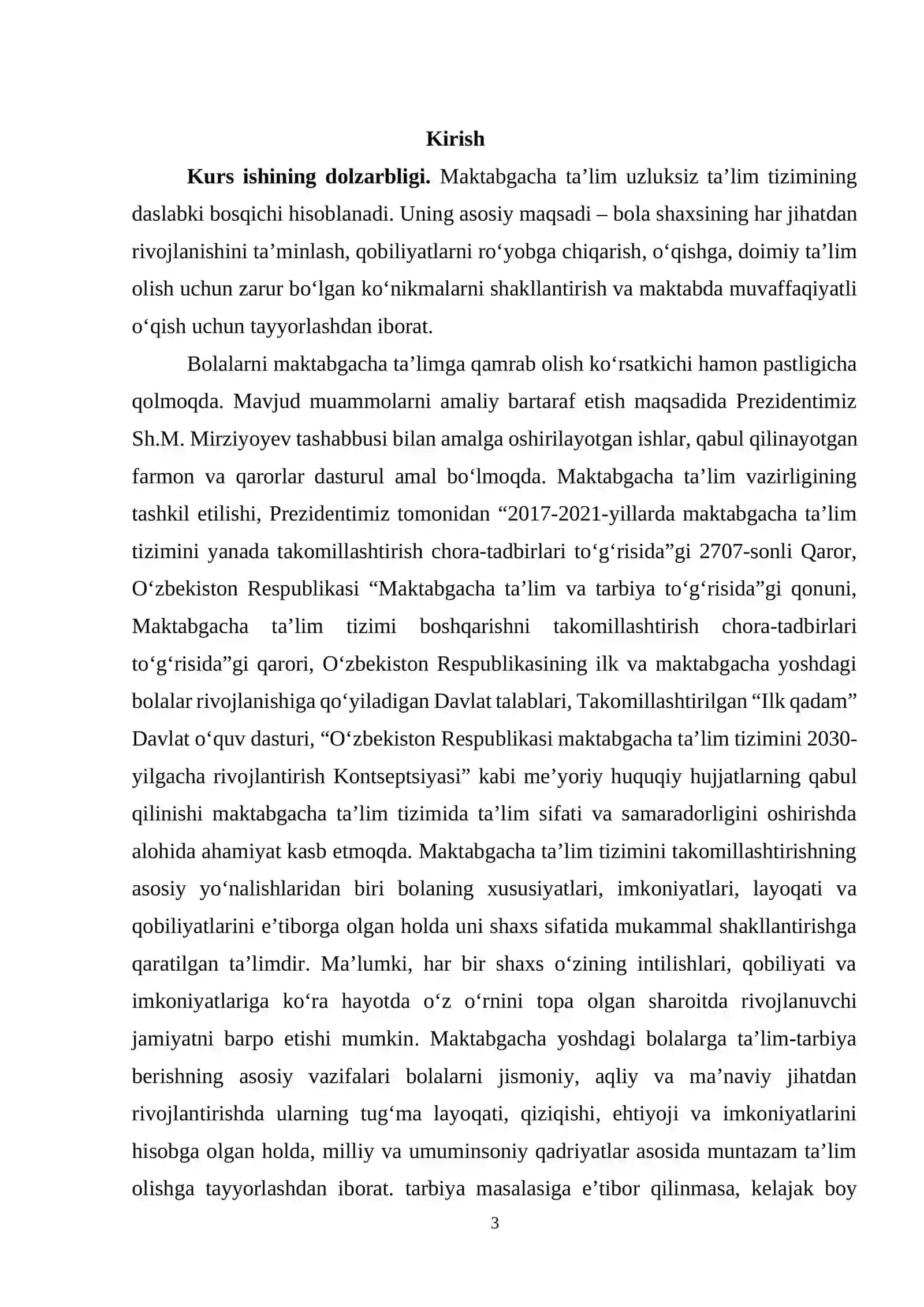 ILK YOSHLI BOLALARNI TARBIYALASHNING O‘ZIGA XOSLIGI 3