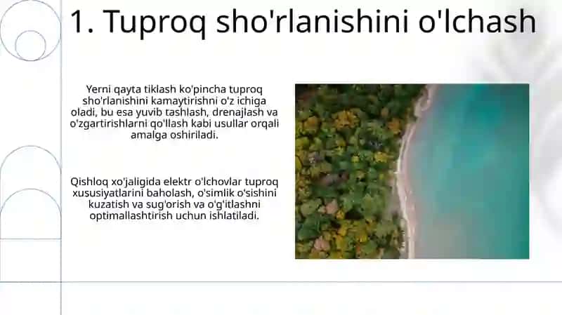 Suv xoʻjaligi va melioratsiyada elektr va noelektrik kattaliklarni elektr usulida o'lchash 3