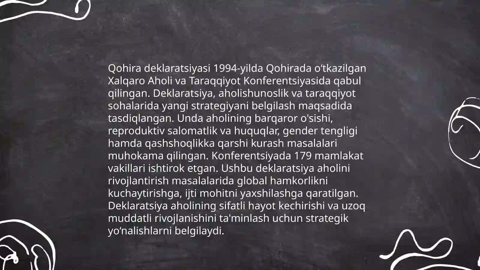 Qohıra deklaratsıyası tarıxı va mazmunı 3