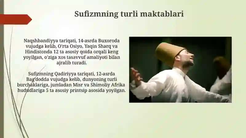 Tasavvufning turli maktablari 3