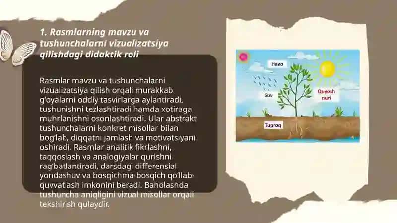 Rasmlarning mavzu va tushunchalarni vizualizatsiya qilishdagi didaktik ro'li 3