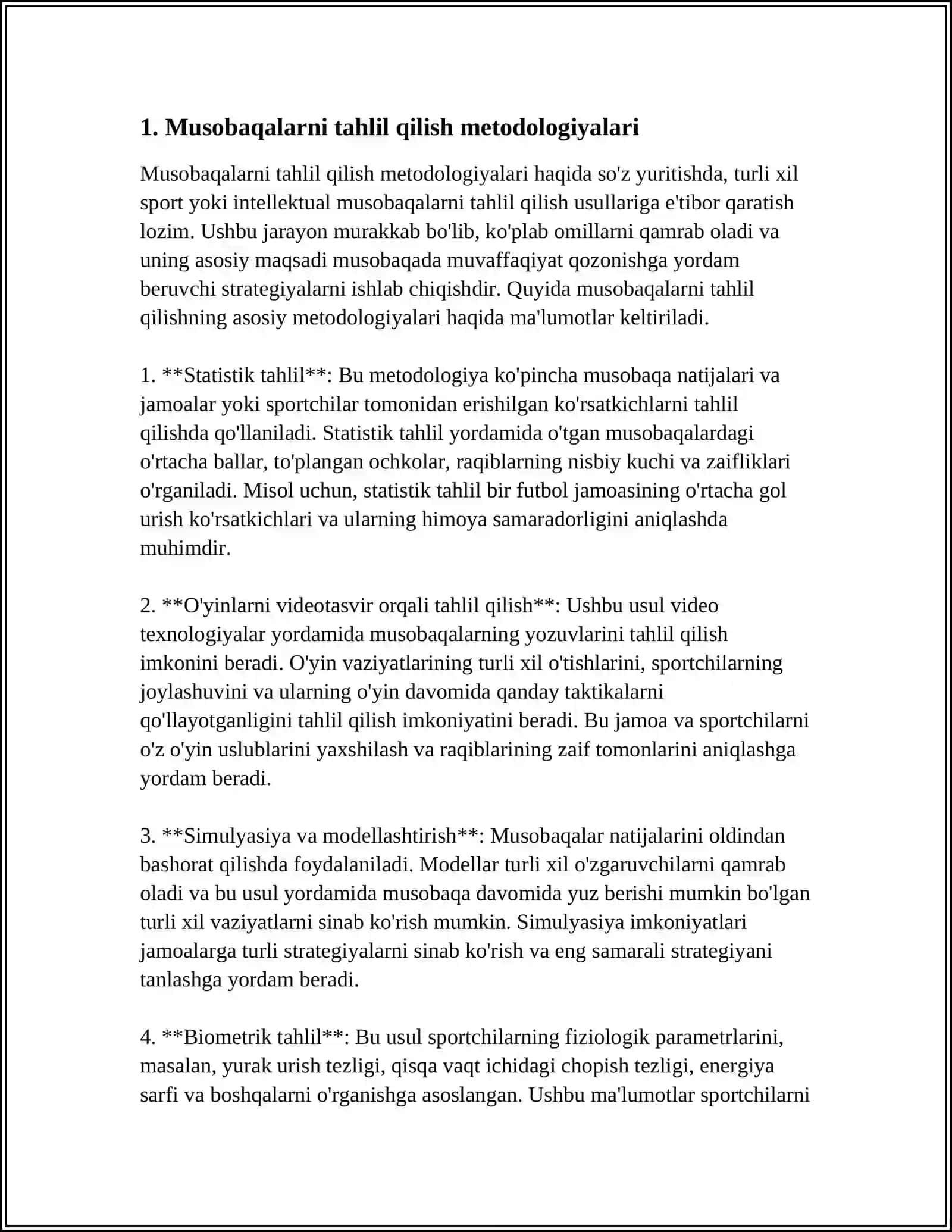 MUSOBAQA VA O‘QUV-YIG‘INLAR NATIJALARINI TAHLIL QILISH 3