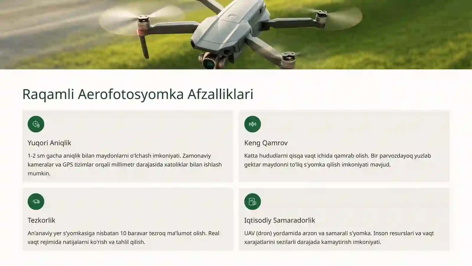 Raqamli Aerofotosyomka va Fotogrammetriya: Zamonaviy Texnologiyalar va Usullar 3